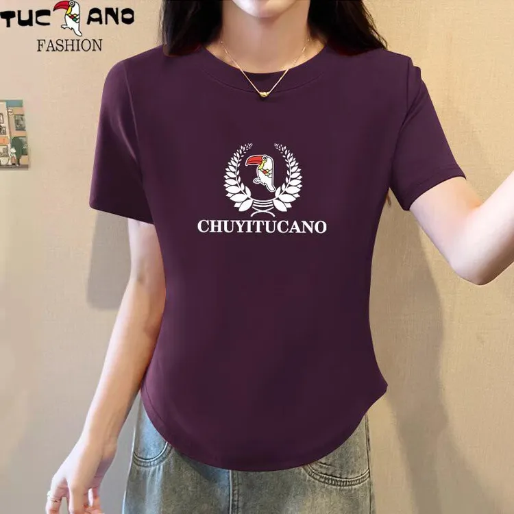 啄木鸟正品2025年新款夏季纯棉短袖宽松时尚休闲百搭T恤