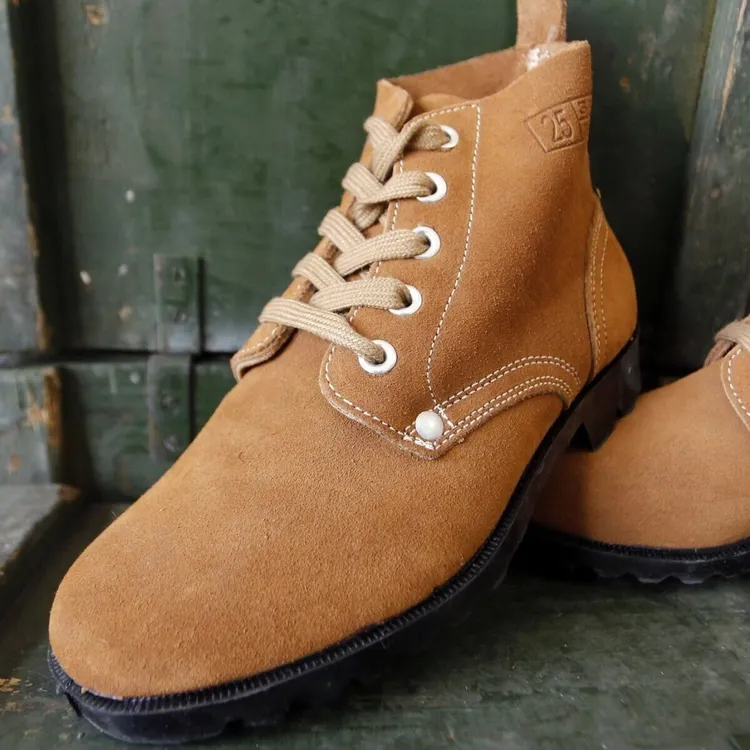 3416翻毛皮鞋男靴工作鞋单反绒皮防滑户外耐磨大头鞋经典复古正品