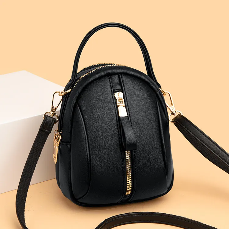 新款夏季迷你小包包手机包腋下包韩版女包斜挎小包复古实用小圆包