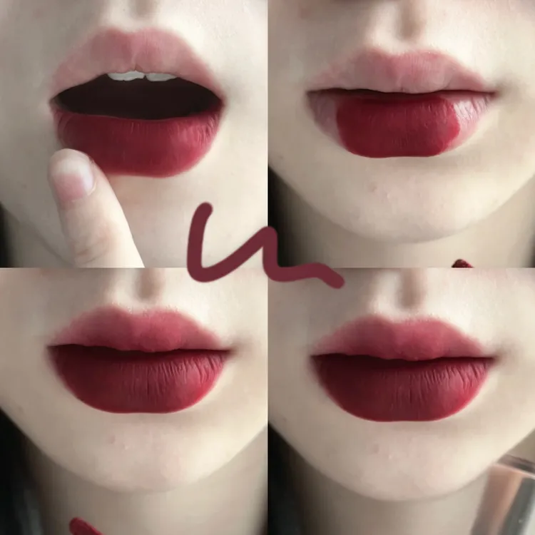 VIAGGIO惟都像素哑光唇釉 不掉色防水哑光雾面唇泥学生唇釉裸色