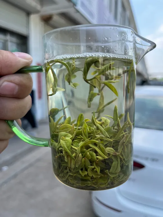 A1日照绿茶头春4月一芽一叶豌豆香兰花香高档货高端茶礼盒