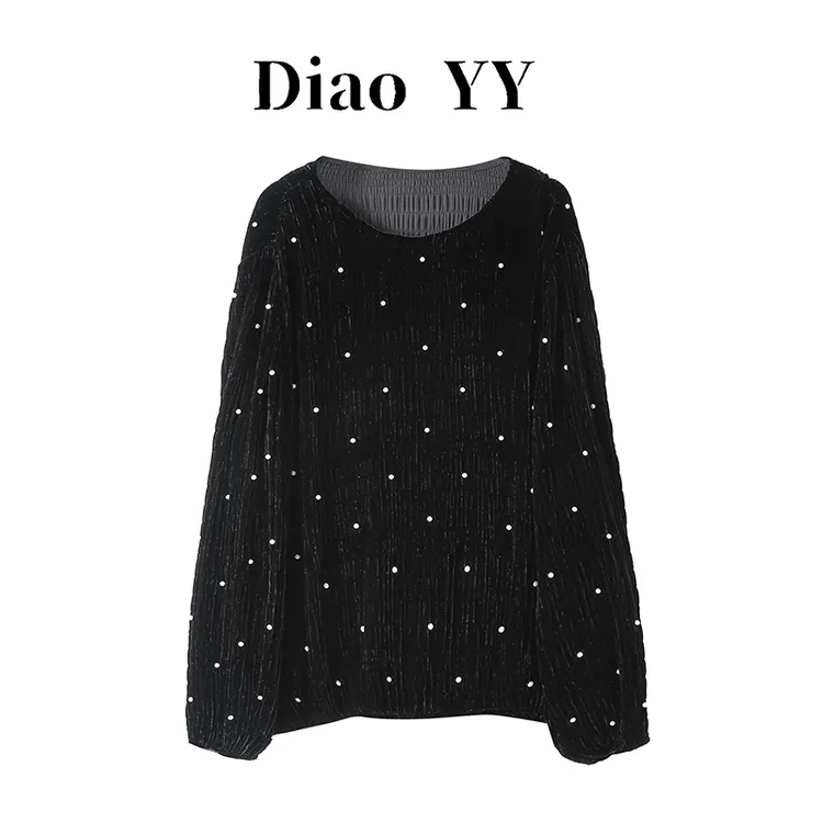 SR8002女款100%桑蚕丝秋冬穿搭真丝丝绒重工打揽上衣新款