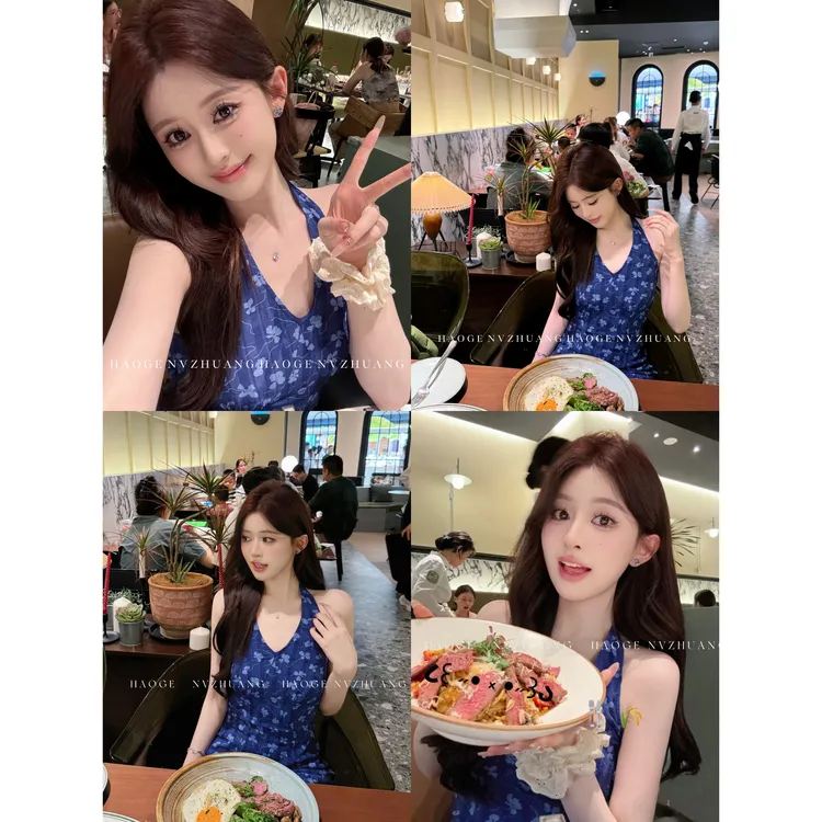 浩哥严选●露丝裙HGX5LYQ2335A连衣裙预夏季辣妹设计感小众百搭款