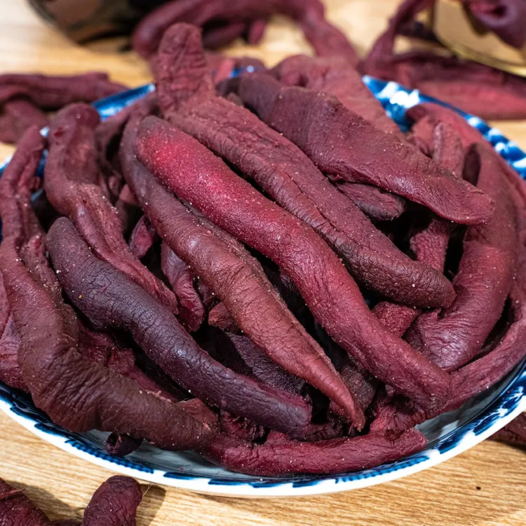 徐州邳州特产萝卜干腌辣萝卜腌制穿心红萝卜干咸菜