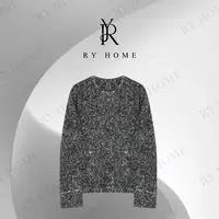 【容雨RYHOME】绵羊毛＋马海毛落肩廓形轻奢小香风外套243W1936