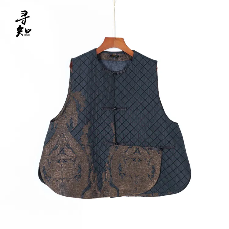 寻知·朱总原创设计XZM276J锦韵菱廓马夹