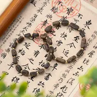沉香【18K沉水包头料】莺歌绿奇楠沉水沉香单圈手串（多样性发其一）