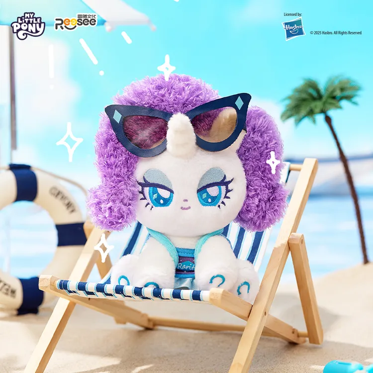 MODX小马宝莉新款悠长假日系列坐姿可爱毛绒玩具玩偶盲盒礼物玩具