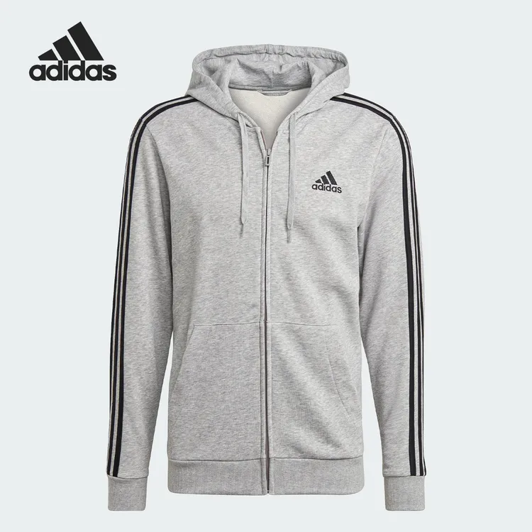 Adidas/阿迪达斯正品新款男士时尚潮流连帽夹克外套GK9034