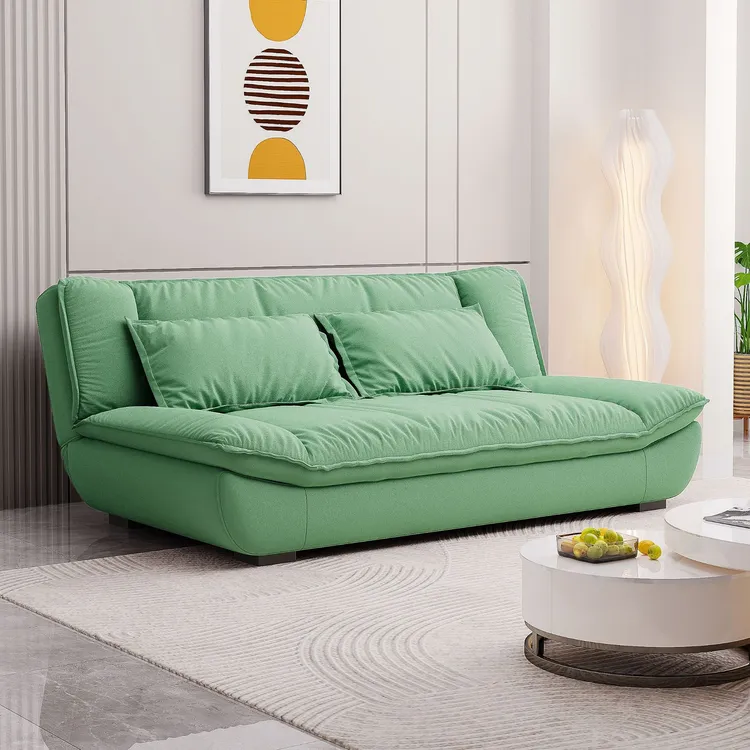 布艺帆船沙发家用客厅小户型折叠午休床两用功能办公室卧室出租房