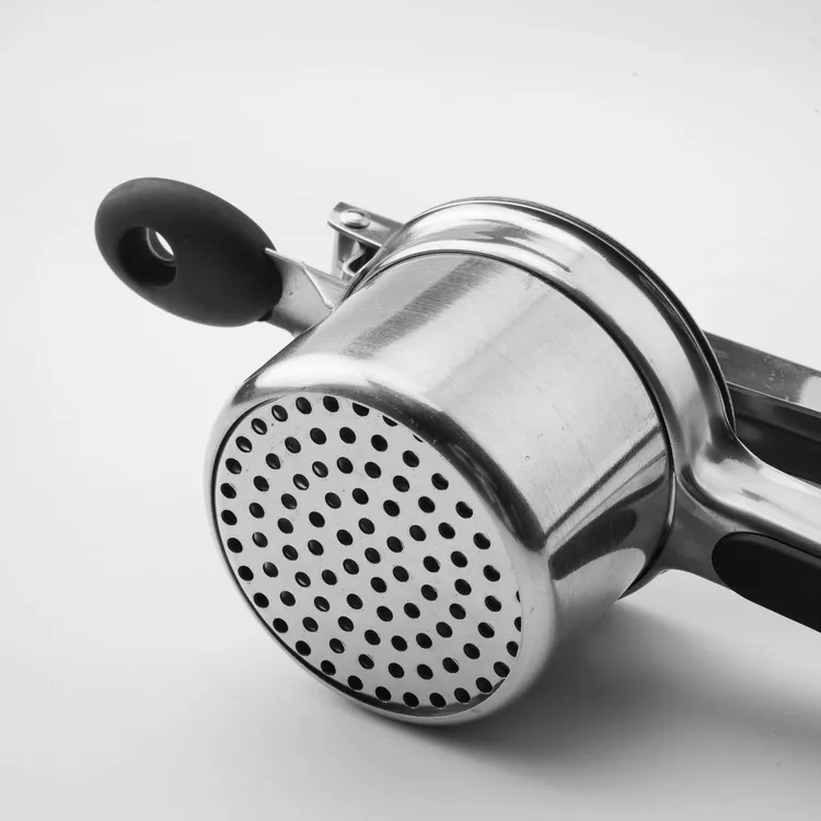 手动压汁器不锈钢土豆压泥器碾碎捣碎器加厚压薯器水果榨汁器