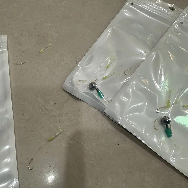 冰钓串钩冬季冰钓必备全水层搜鱼防缠绕可换短子线冰钓后期利器