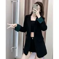 小西装外套女春秋 新款修身韩版时尚洋气质小个子休闲西服上衣