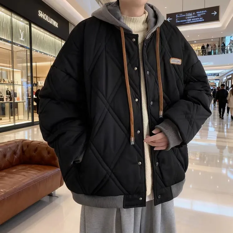 美式保暖棉衣外套男款秋冬款棉袄外套男款秋冬季棉服男款冬季痞帅