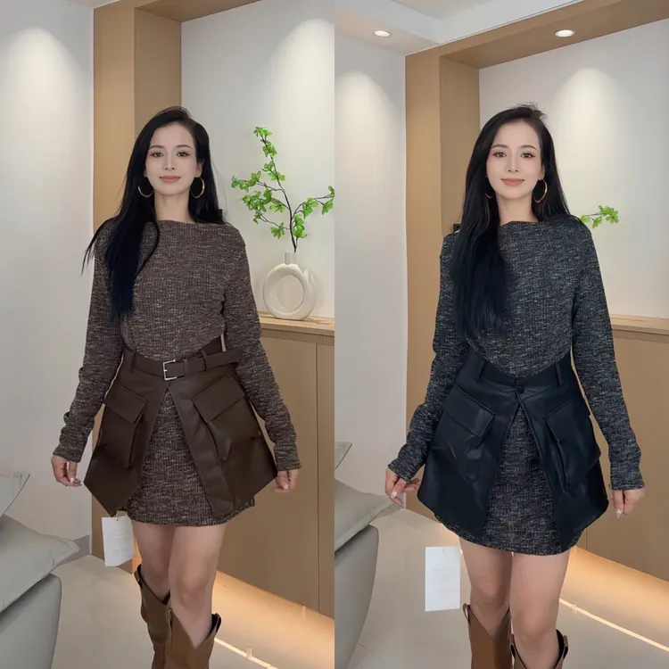 新疆包邮新款休闲三件套网红时尚9021