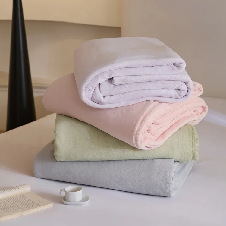 牛奶绒单被套 冬季保暖必备高克重卧棉绒单被套 被套  绒被套