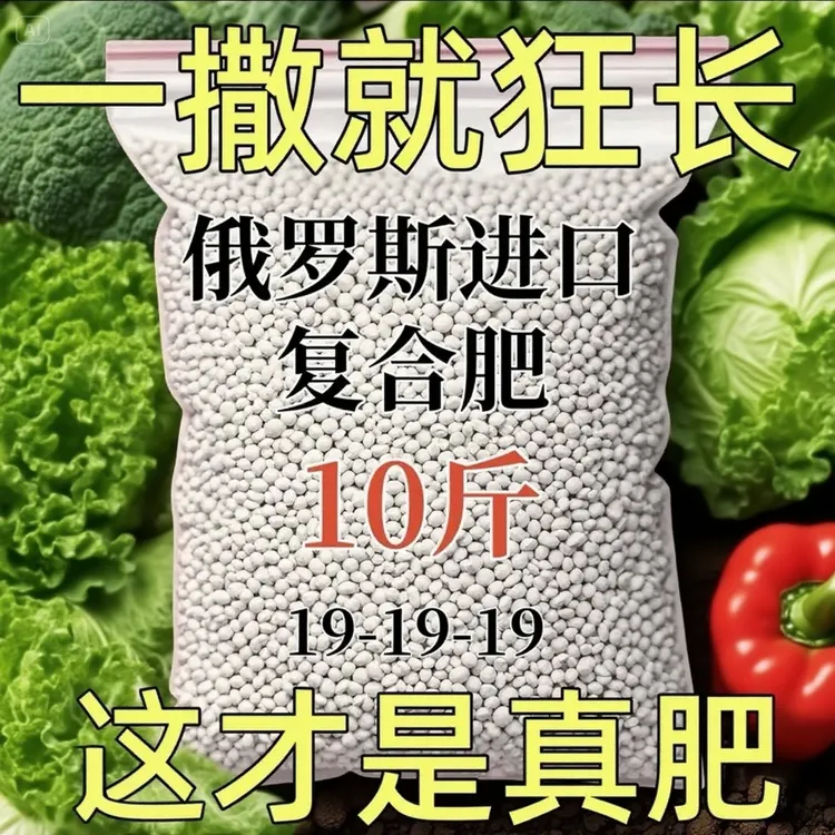 俄罗斯进口有机肥复合肥硫酸钾肥蔬菜化肥花肥料果树颗粒肥YY009