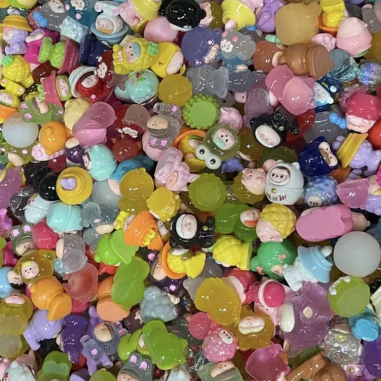 大混款diy奶油胶树脂萌粒3d立体摆件默认微瑕介意慎拍1000ml