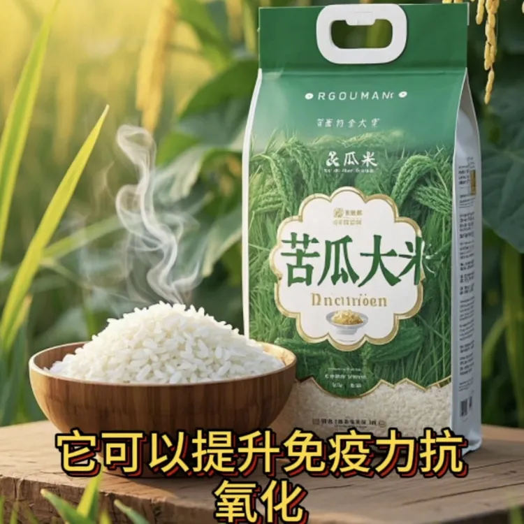 控糖米苦瓜稻米当季新米稻花香颗粒饱满香软真空锁鲜