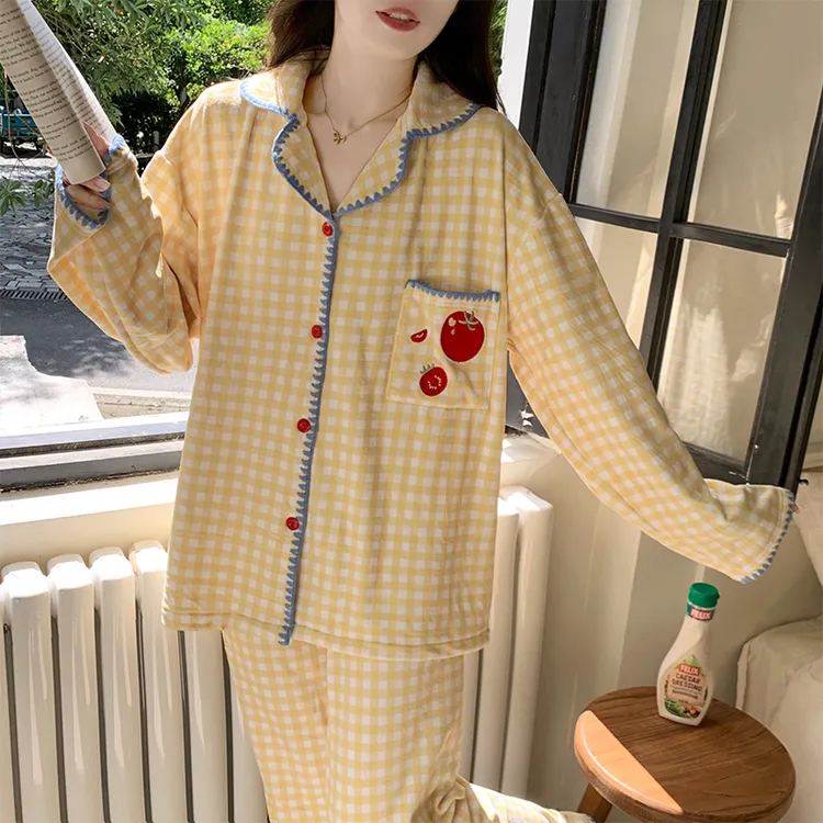 秋冬睡衣女2025年新款珊瑚绒海岛绒加绒加厚可外穿保暖家居服套装