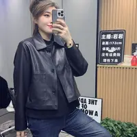 岩岩家高端帅气行政夹克显瘦女上衣