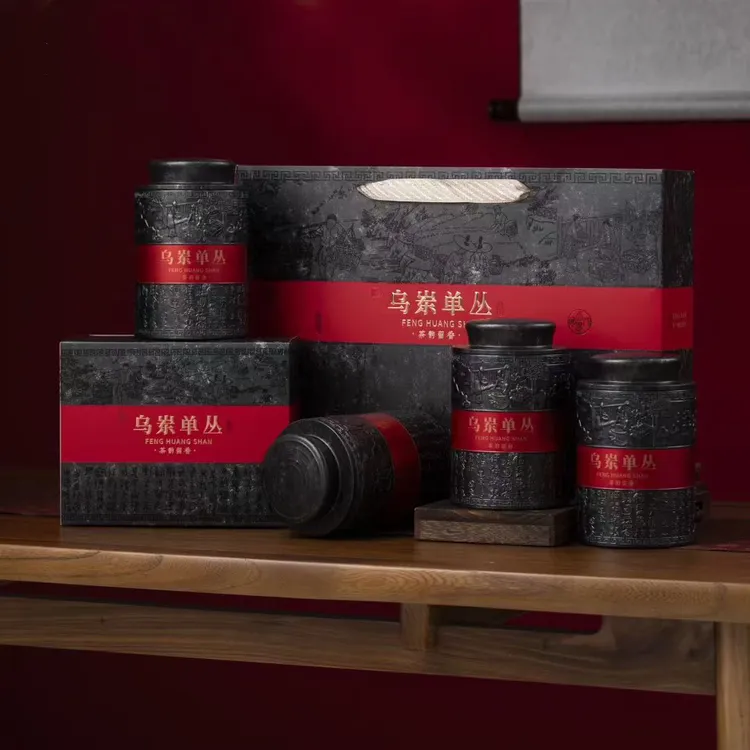 【老春宋种】高山单丛凤凰单丛浓香潮汕工夫茶礼罐一斤4罐装