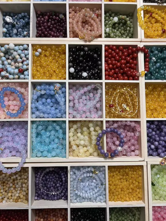 【宠粉福利款】时尚手工DIY琉璃散珠手串国风男女款串珠