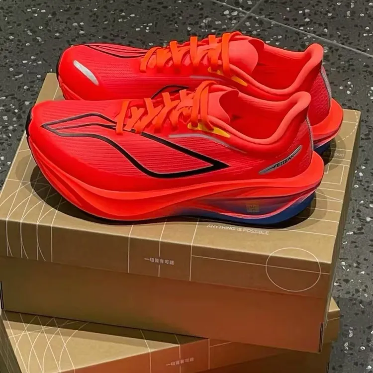 【秋冬飞电】李宁男款飞电5C䨻丝鞋面超䨻减震竞速跑步鞋ARMV001