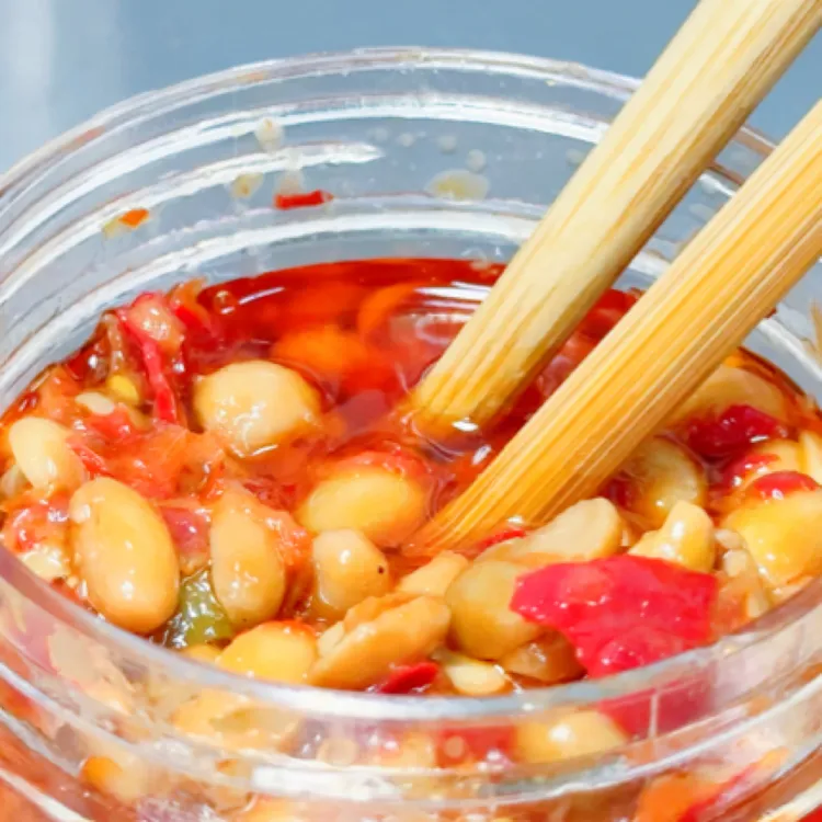 湖南永州零陵豆豉老坛风味豆子酱500g散称开胃下饭菜即食调味