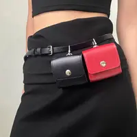 迷你包皮带一体式女2025新款配裙子韩里韩气复古配饰设计感细腰带