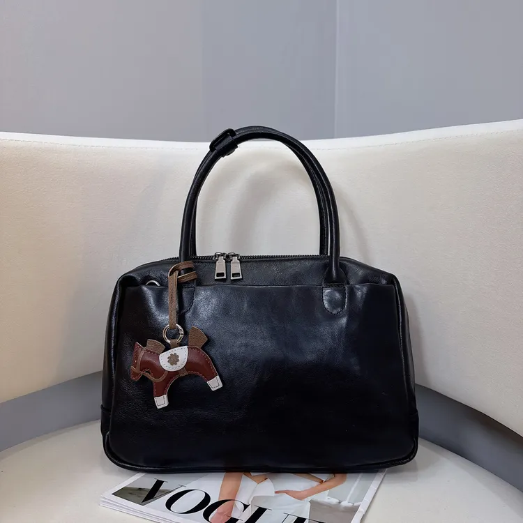 【吐司方包】树膏植鞣头层牛皮手提单肩斜跨真皮女包##F818001