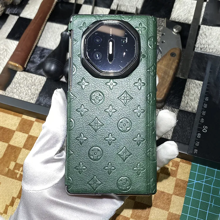 适用华为MateXTs非凡大师手机壳手工定制高档潮双中轴防摔保护壳