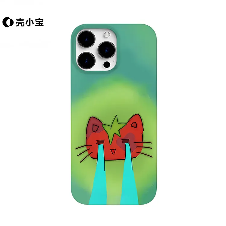 番茄哭猫适用苹果15pro手机壳iphone16promax趣味14pro/13创意12p