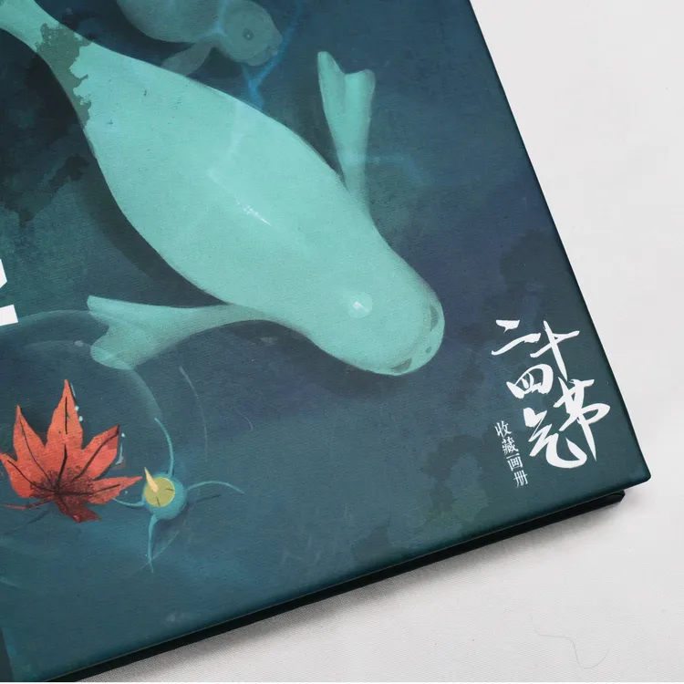 宝可梦x天然鸟计划二十四节气收藏画集明信片套组可达鸭呆呆兽