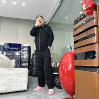 KING·BRANG 25ss 浮雕加绒加厚长裤