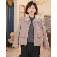 【秋】年轻妈妈秋装时尚短款外套2025新款洋气中老年女装外穿上衣服