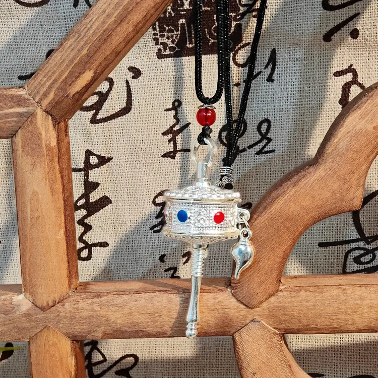 藏传文化转经筒吊坠