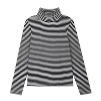 条纹高领长袖上衣25AW0565