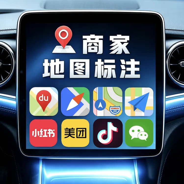 地图标注商户标记百度高德添加位置新增定位认证门店公司标注添加