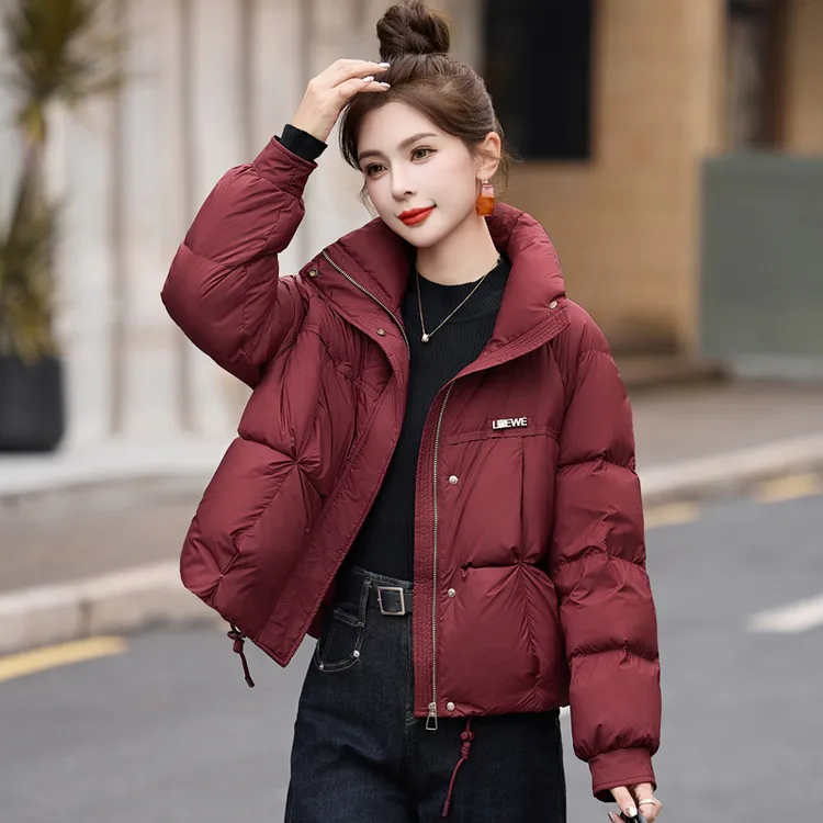 短款羽绒服女2025冬季新款时尚洋气小个子爆款加厚保暖白鸭绒外套