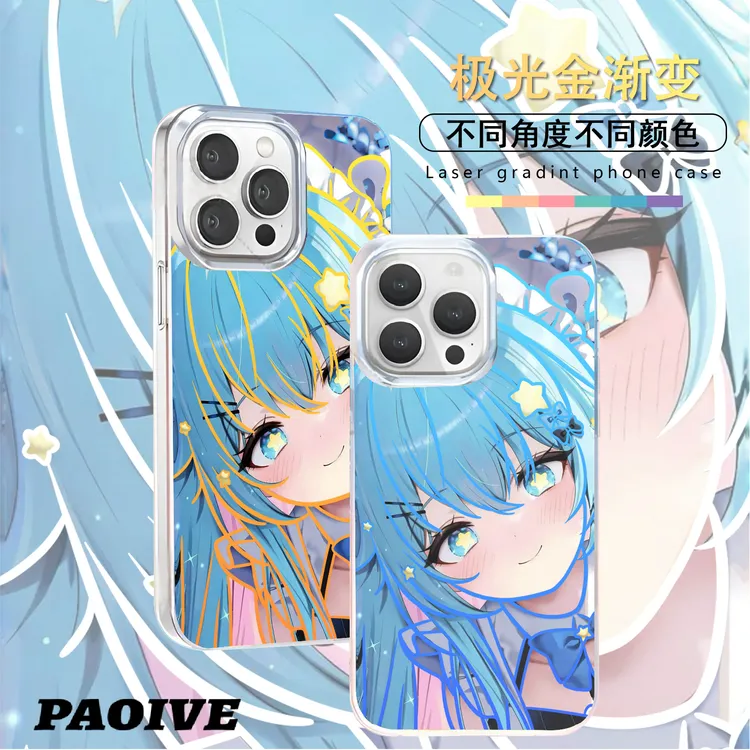 初音未来适用苹果华为vivo一加iPhone小米红米极光手机壳
