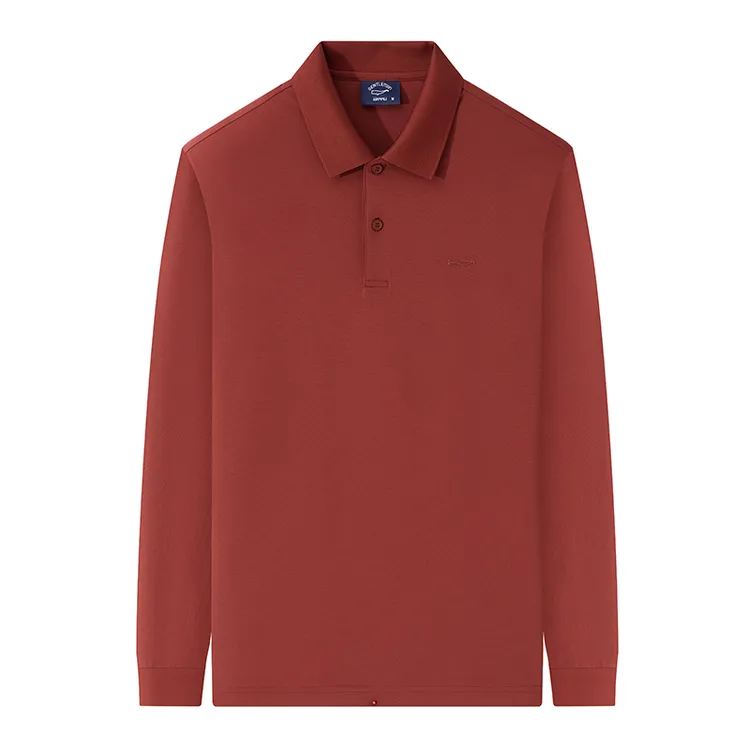 宾奴休闲男装丝光棉秋冬长袖纯色T恤男士打底衫上衣组合礼盒套装