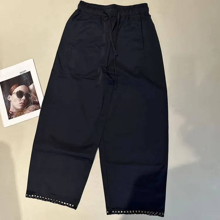 《优麦汇》K6106夏款纯色九分裙裤新款时尚休闲洋气百搭女