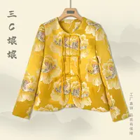 宸嫚三C娘娘8220【荷塘月色】国风时尚圆领短外套春夏