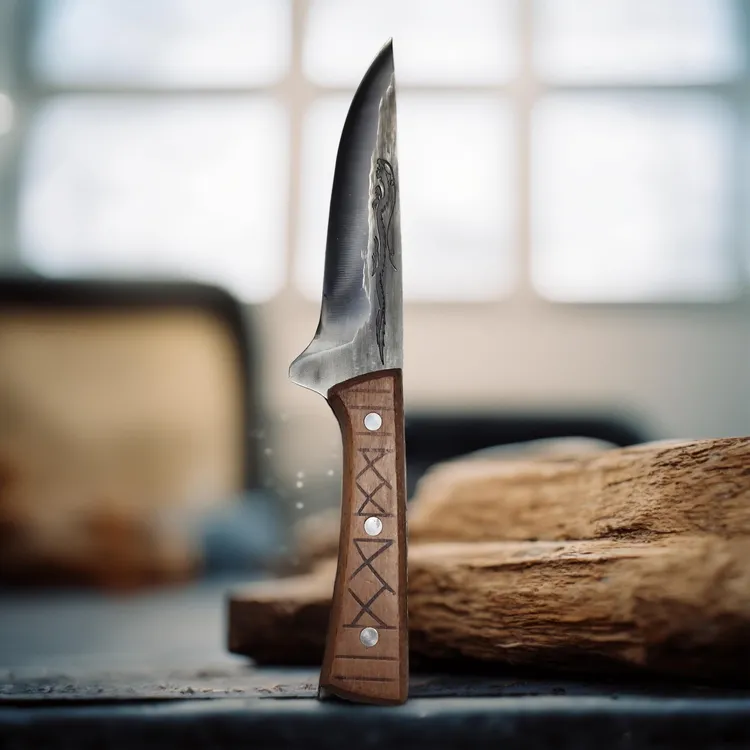 手工锻打分割刀屠宰专用锋利剔骨刀家用厨房切肉刀