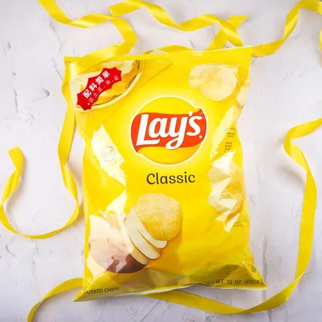 [25.12.31到期]美国进口乐事薯片经典原味超大家庭装425.2g*1袋