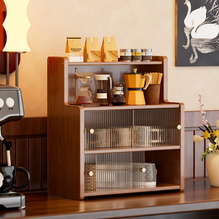 桌面杯子收纳架餐桌台面茶杯茶具水杯咖啡杯放置整理架杯架置物架商品图