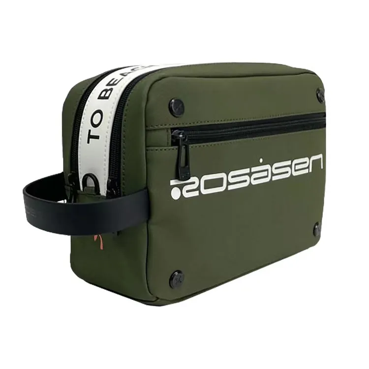 高尔夫百搭防水斜跨手拿包男款绿色斜跨包男士肩包便携休闲包单肩