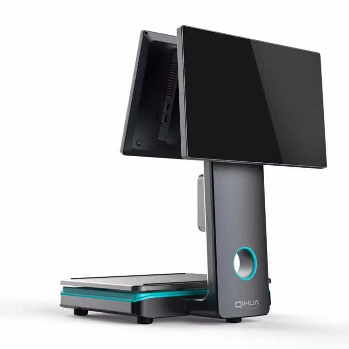 七华Ai称重收银打印一体机精准识别高配内置打印机高性价 收银机