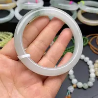 石英质玉未镶嵌手镯62.5